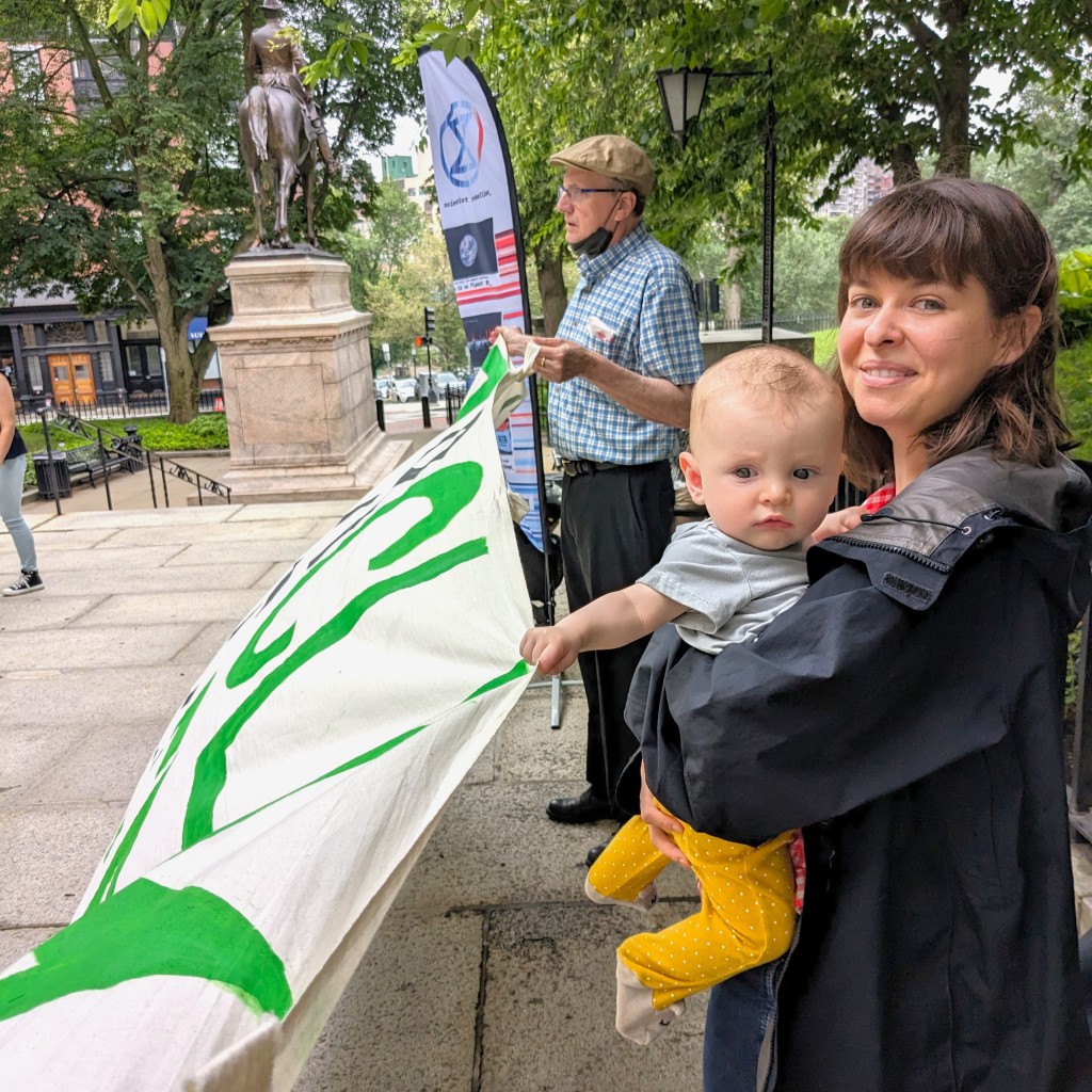 June 28th: “Dear Gov. Healey, I am writing on behalf of my 8-month-old baby, Elian. I don’t have the words for how afraid we are for the future.”